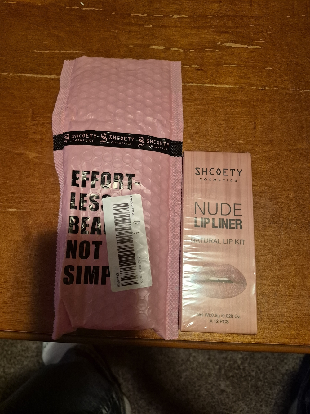 SHCOETY Nude Lip Liner - Soft Pink Natural Definition